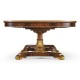 Triple Pedestal Dining Table (Gilded) 158