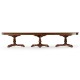 Mahogany Triple Pedestal Dining Table 158