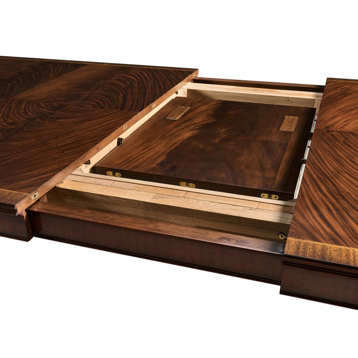 Mahogany Triple Pedestal Dining Table 158