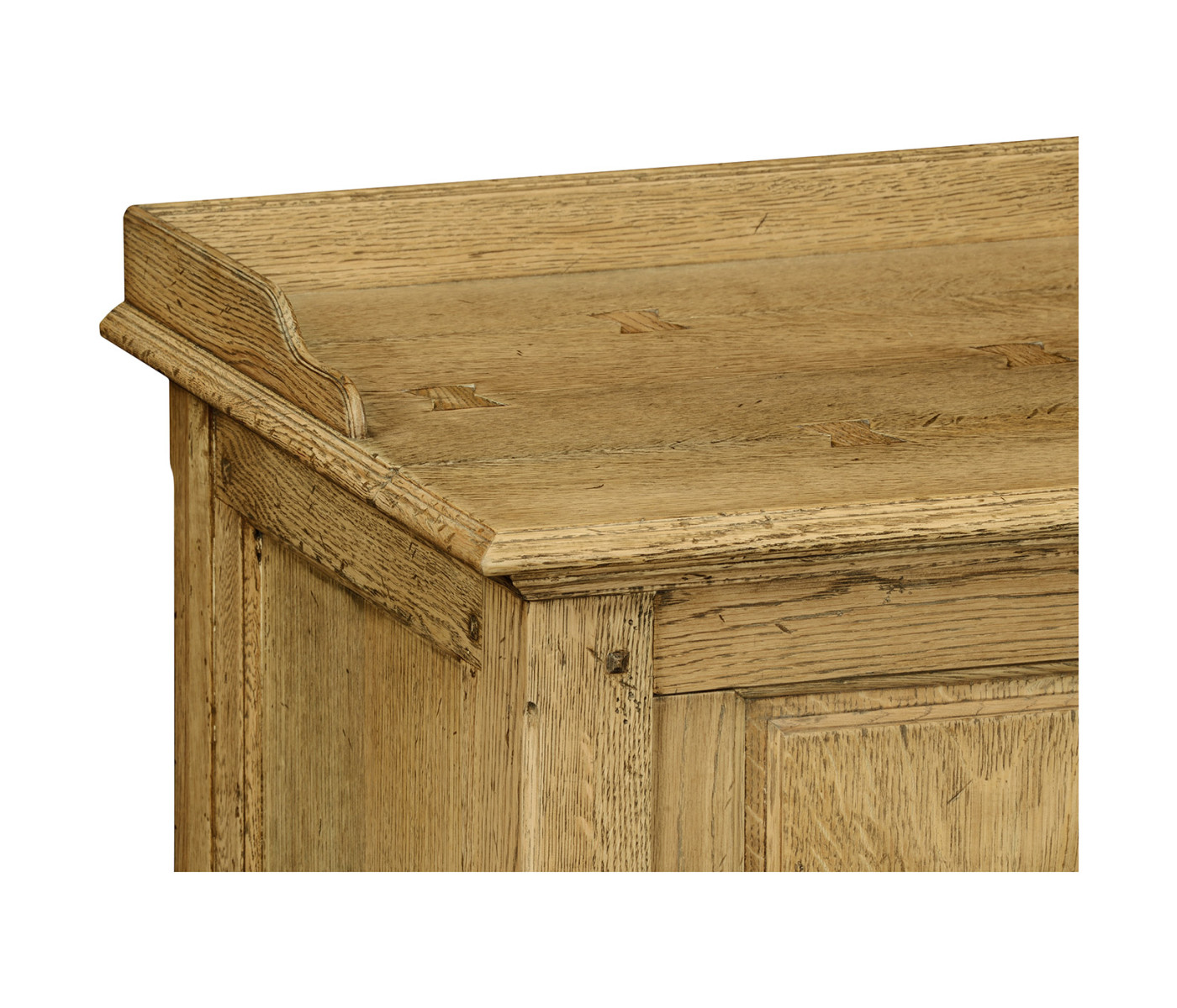 Tudor Style Natural Oak Cabinet