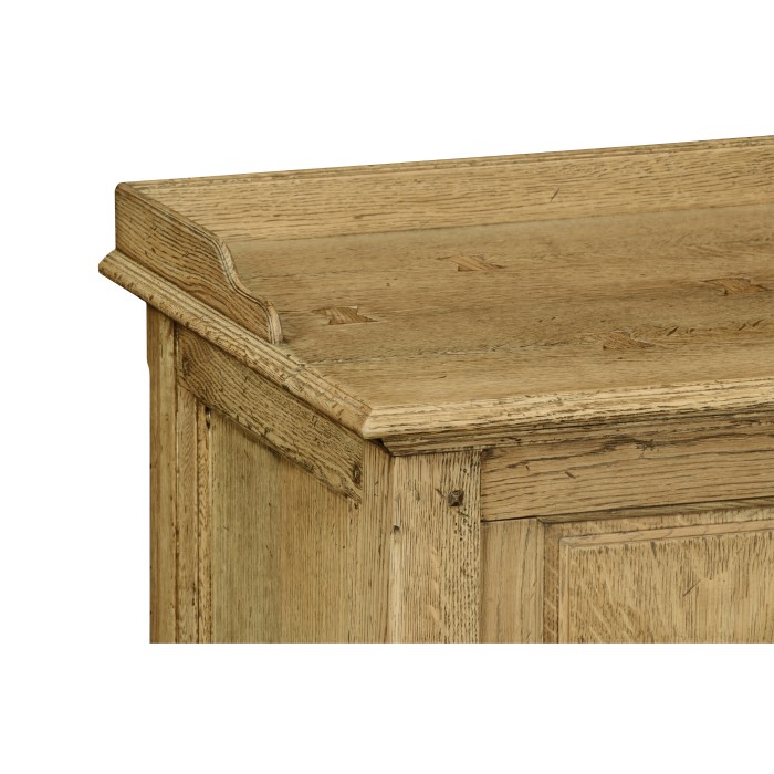 Tudor Style Natural Oak Cabinet