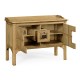 Tudor Style Natural Oak Cabinet