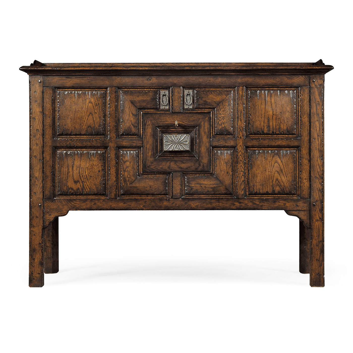 Tudor Style Dark Oak Cabinet