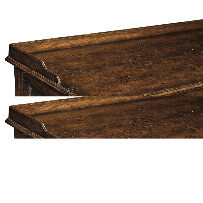 Tudor Style Dark Oak Cabinet