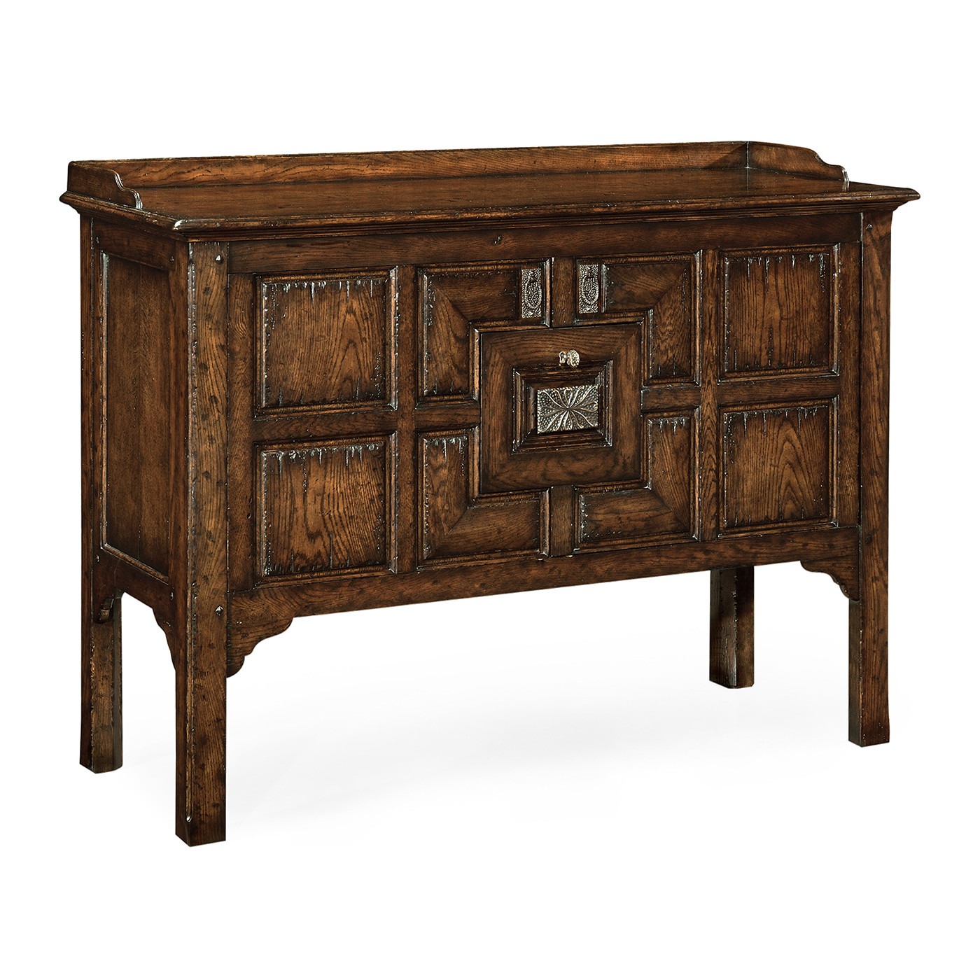 Tudor Style Dark Oak Cabinet