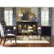 Regency Style Walnut Upholstered Settee