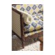 Regency Style Walnut Upholstered Settee