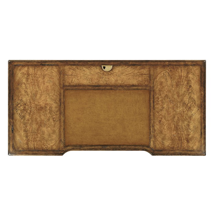 George I style pedestal desk