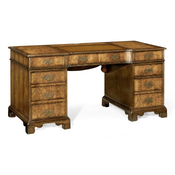 George I style pedestal desk