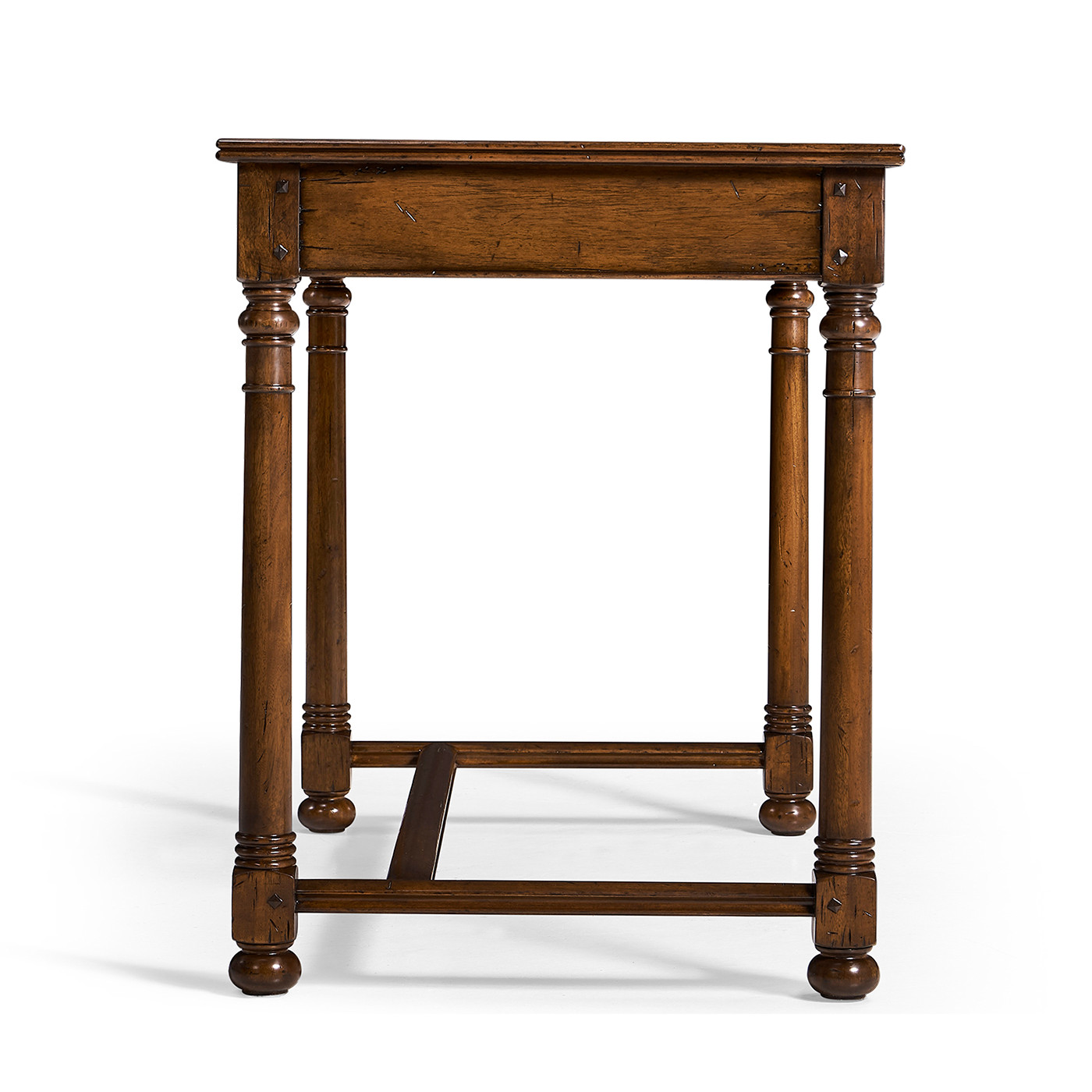 Walnut Oyster Dressing Table