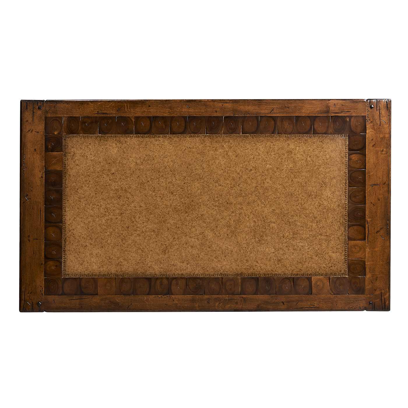 Walnut Oyster Dressing Table