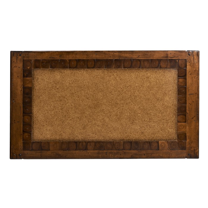 Walnut Oyster Dressing Table