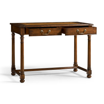 Walnut Oyster Dressing Table