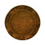 Small Walnut Oyster Round Lamp Table
