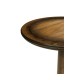 Large Golden Ale Round Lamp Table