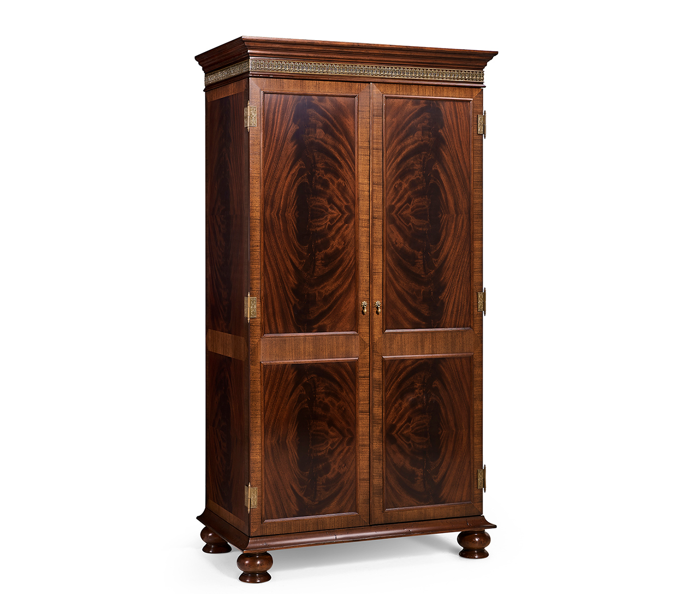 Gentleman's Mahogany Wardrobe