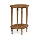 Seaweed two-tier oval lamp table