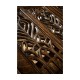 Gothic Dark Oak Display Cabinet