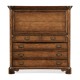 Walnut home office cabinet