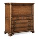 Walnut home office cabinet