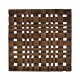 Dark Oak Placemats Box with Woven Effect