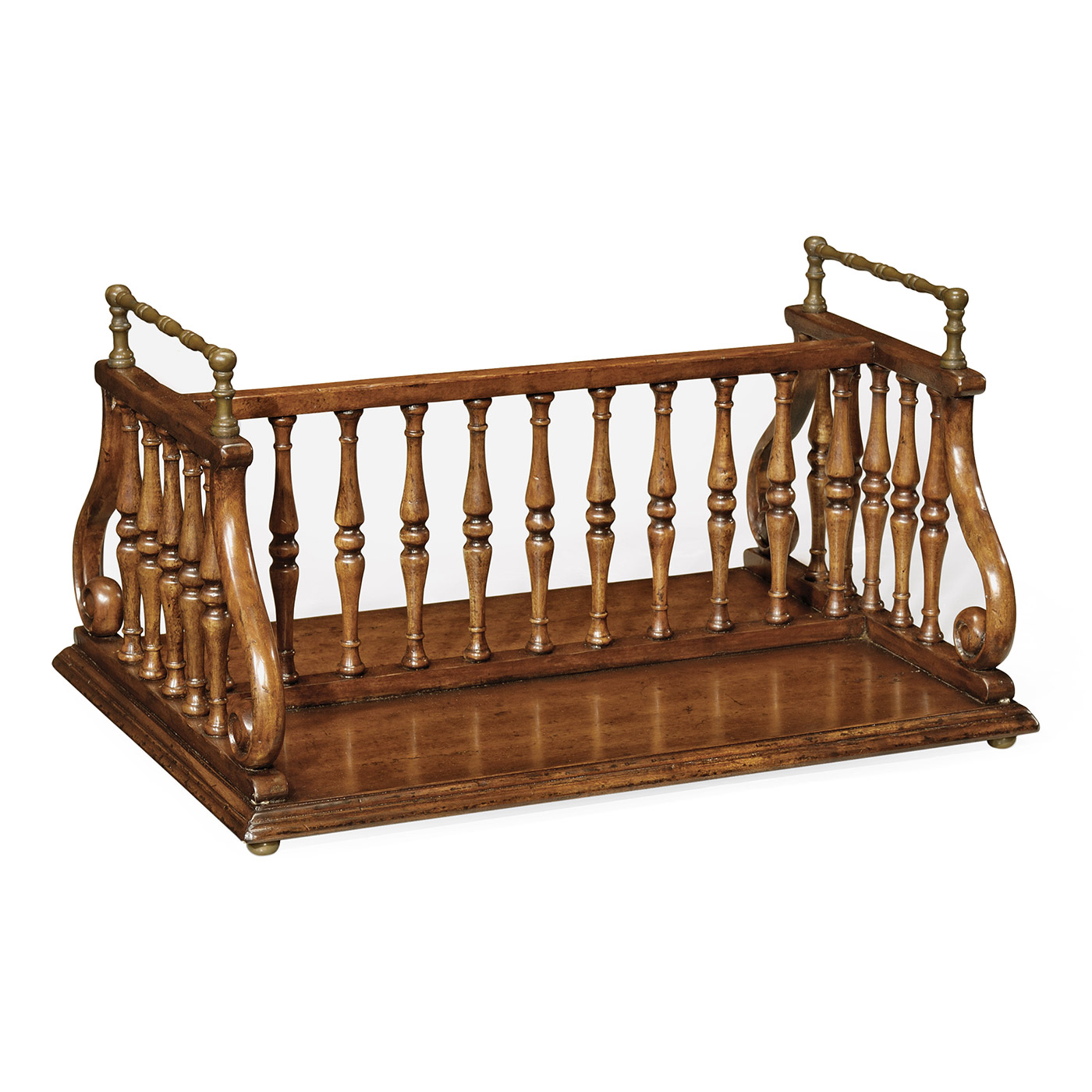 Double Sided Walnut Table Book Stand