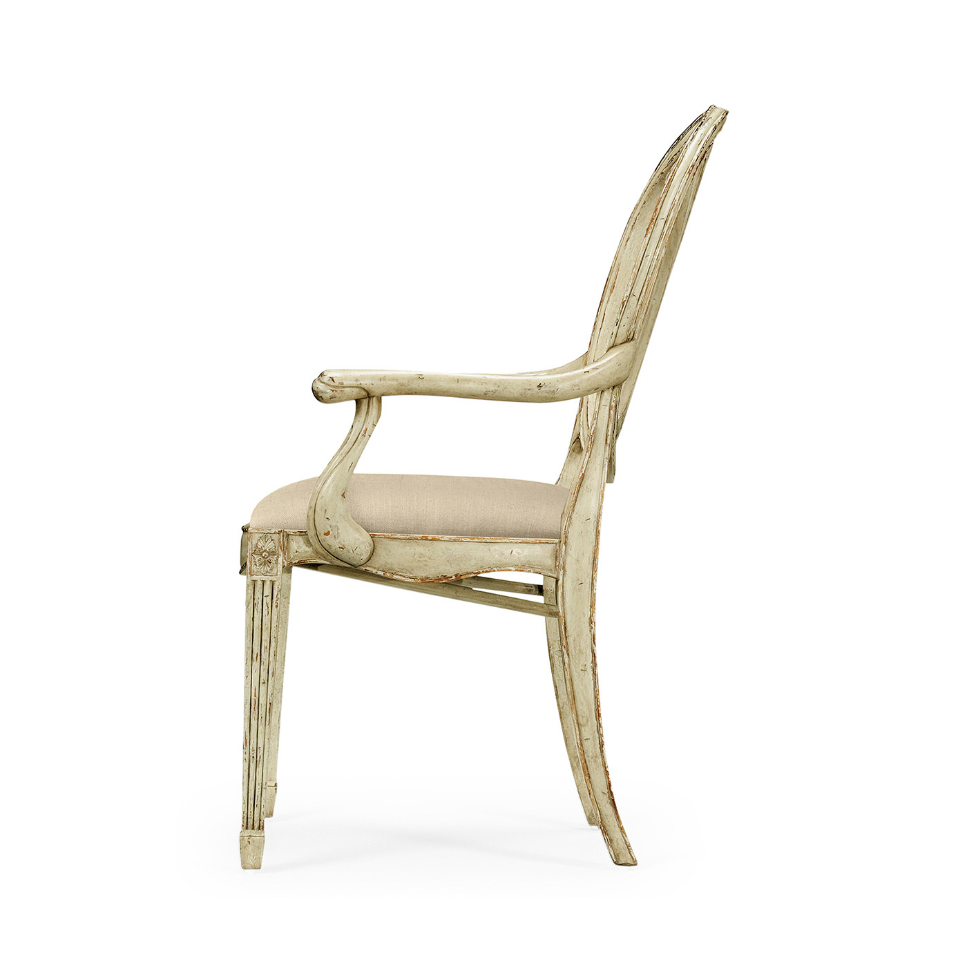 Hepplewhite Wheatsheaf Country Sage Arm Chair