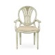 Hepplewhite Wheatsheaf Off-White Arm Chair