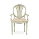 Hepplewhite Wheatsheaf Off-White Arm Chair