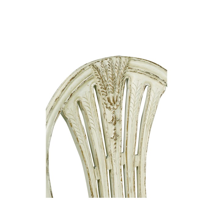 Hepplewhite Wheatsheaf Off-White Arm Chair