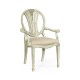 Hepplewhite Wheatsheaf Off-White Arm Chair