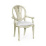Hepplewhite Wheatsheaf Off-White Arm Chair