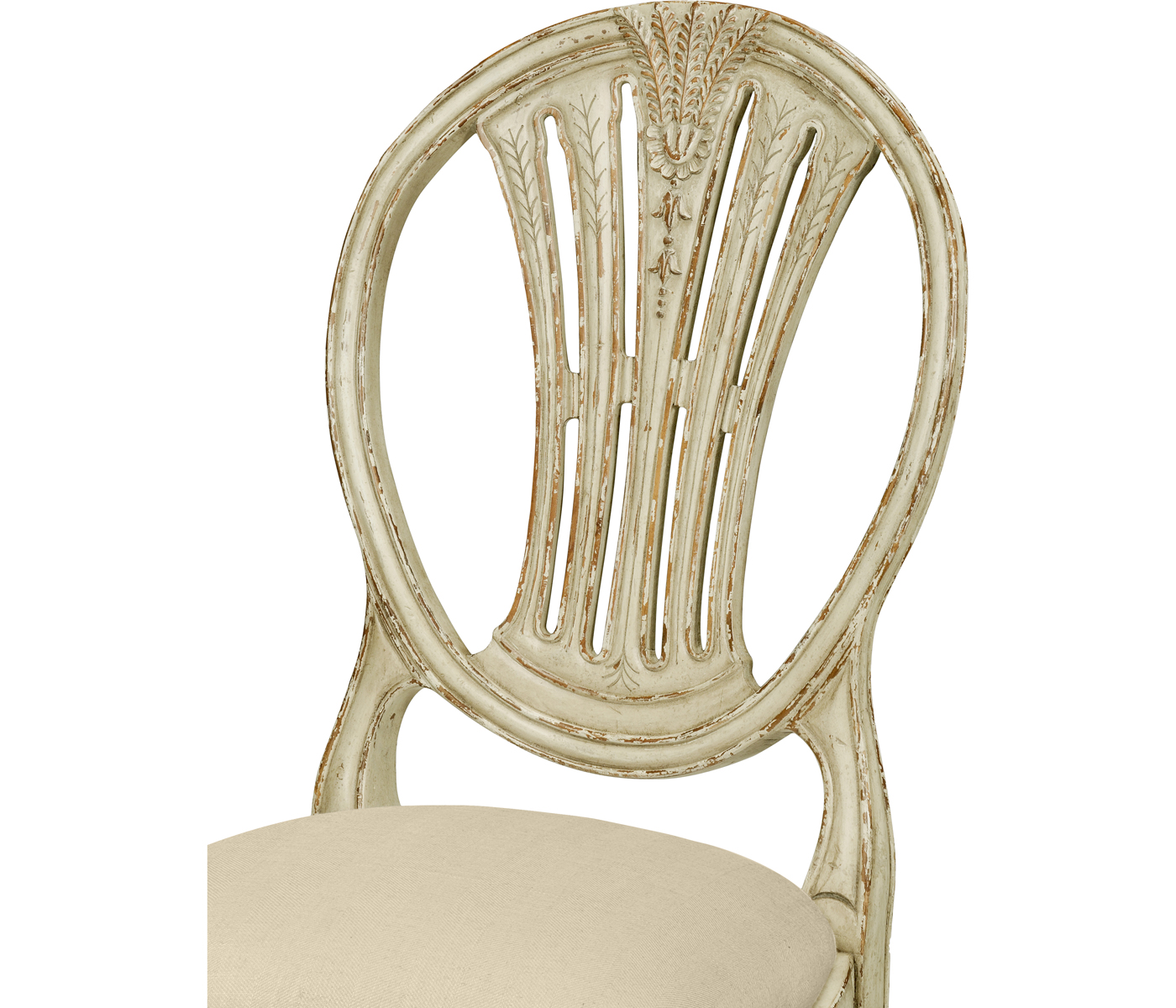 Hepplewhite Wheatsheaf Country Sage Side Chair