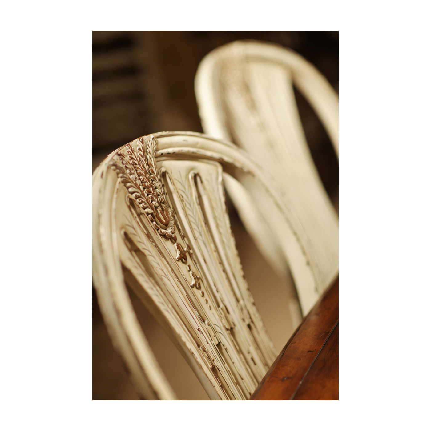 Hepplewhite Wheatsheaf Country Sage Side Chair