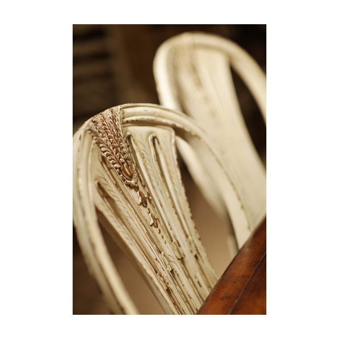 Hepplewhite Wheatsheaf Country Sage Side Chair