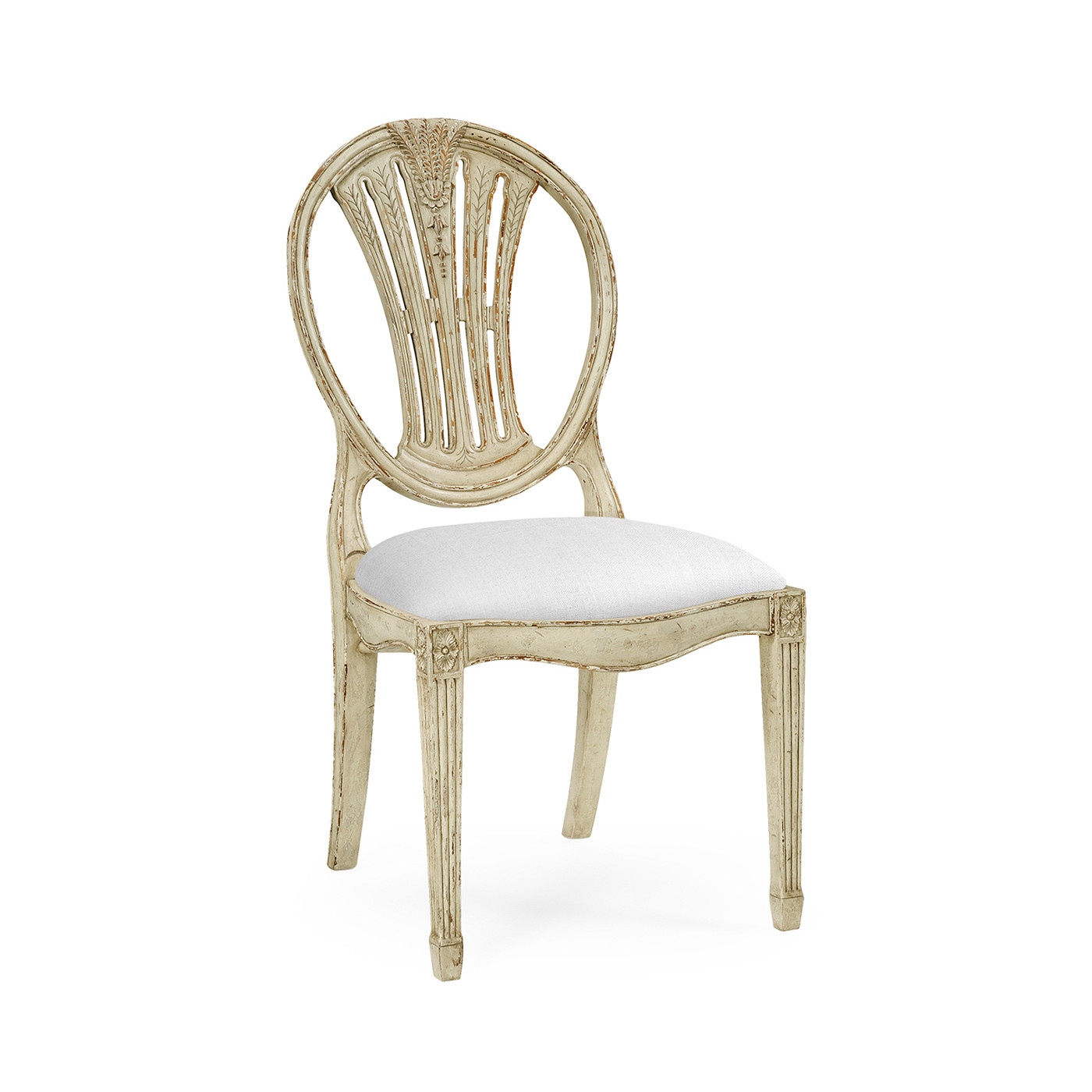 Hepplewhite Wheatsheaf Country Sage Side Chair