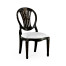Hepplewhite Wheatsheaf Honey Black Side Chair