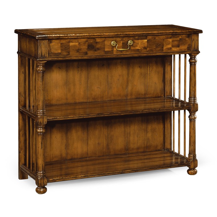 Oyster low bookcase