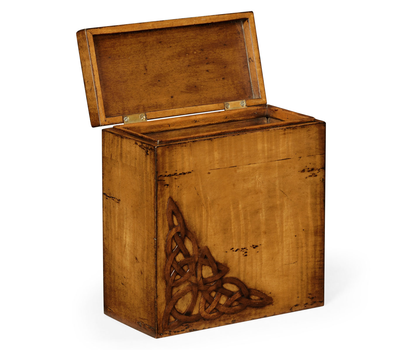 Raised Celtic Veneer Tall Box