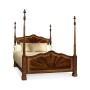 Four Poster Mahogany Cali King Bed