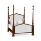 Four Poster Mahogany UK Queen Bed