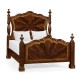 Four Poster Mahogany UK Queen Bed