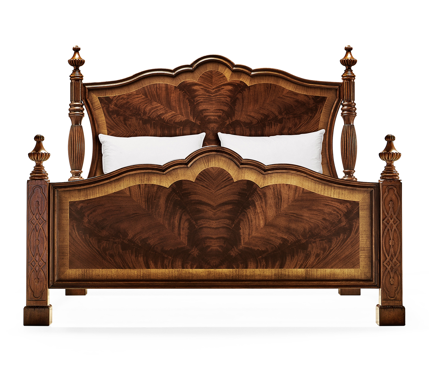 Four Poster Mahogany US King Bed