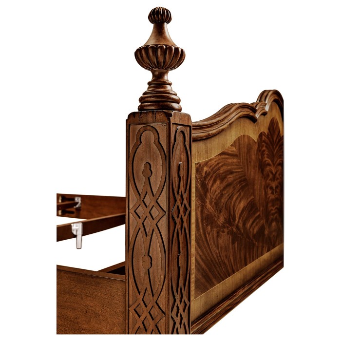 Four Poster Mahogany US King Bed