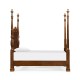Four Poster Mahogany US Queen Bed