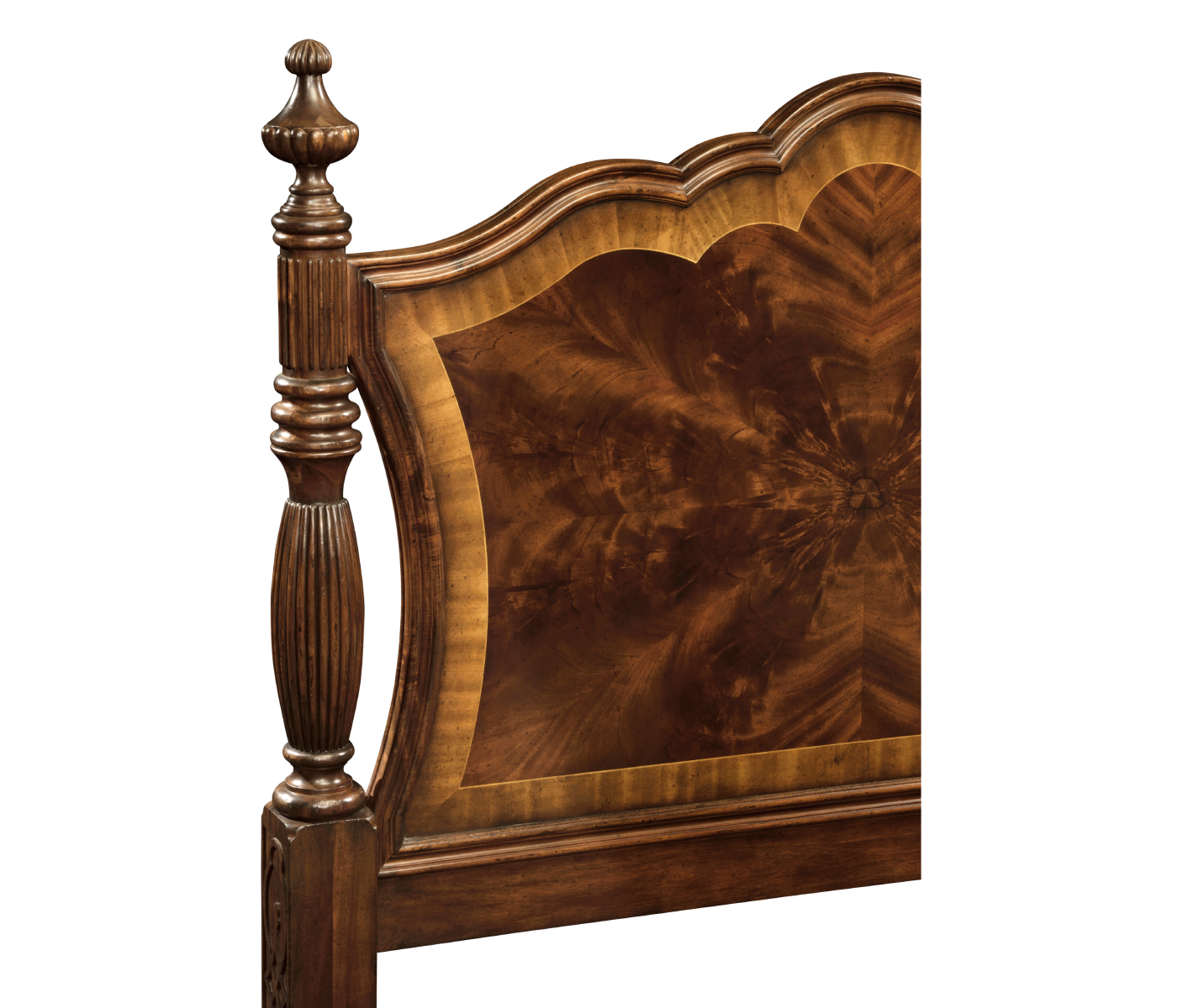 Four Poster Mahogany US Queen Bed