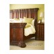 Serpentine Walnut UK King Bed