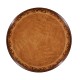 William IV round satinwood lamp table