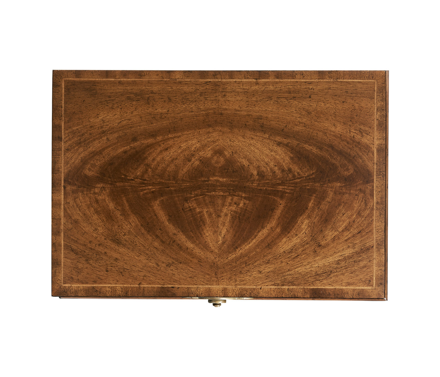 Rectangular Crotch Walnut Jewellery Box