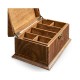 Rectangular Crotch Walnut Jewellery Box